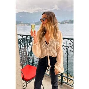 NWT Sndys Bali Top Cream, Small